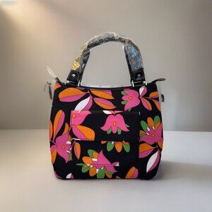 👜 Cielo Shoulder Bag | New with Tags | Floral Gold & Brown